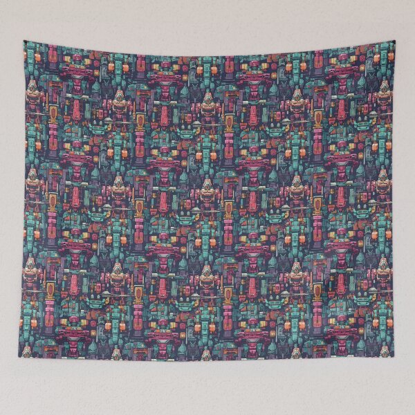 Item preview, Seamless Anime Style Pattern designed and sold by xplorecolour.