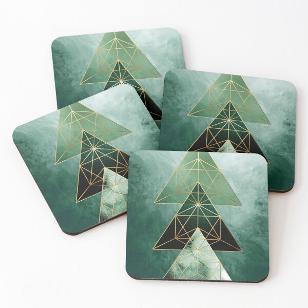 Item preview, Emerald Green Geo 3 designed and sold by UrbanEpiphany.