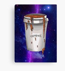 Koffein Leinwanddruck