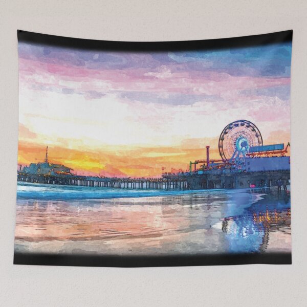 Item preview, Santa Monica California designed and sold by Era-of-Traveler.