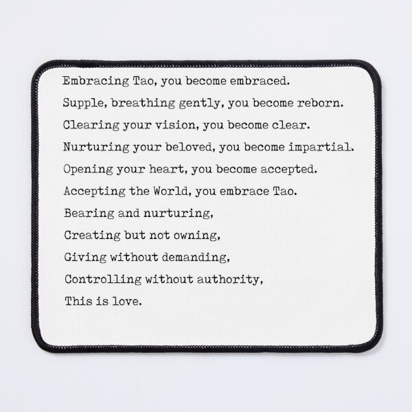 Item preview, This is love - Lao Tzu Poem - Literature - Typewriter Print designed and sold by Studio Grafiikka.