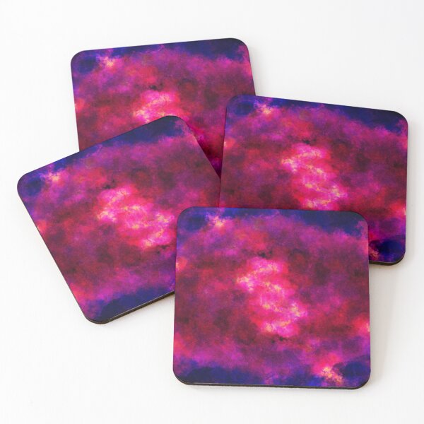 Item preview, Cosmic Vision - Contemporary Abstract - Abstract Expressionist painting - Purple, Violet, Blue, Navy designed and sold by Studio Grafiikka.