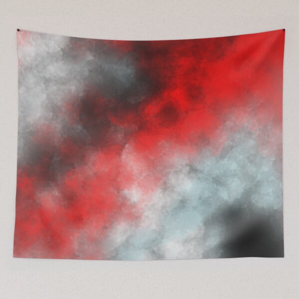 Item preview, Inner Revolution 1 - Contemporary, Modern - Abstract Expressionist painting - Red, Black, White designed and sold by Studio Grafiikka.