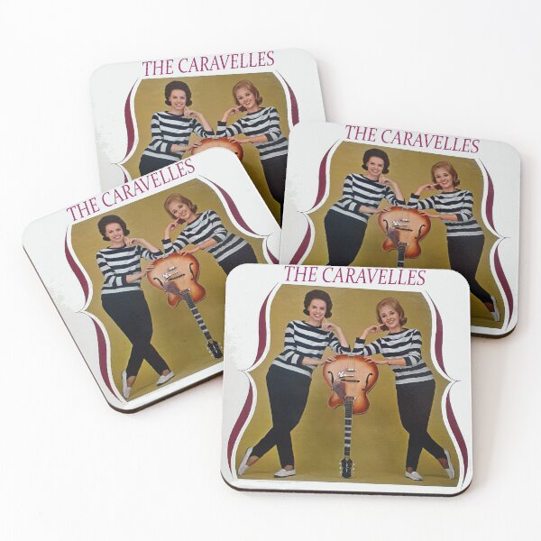 Item preview,  The Caravelles, girls, guitar, 60's, pop, rock, groovy, close up designed and sold by Vintaged.