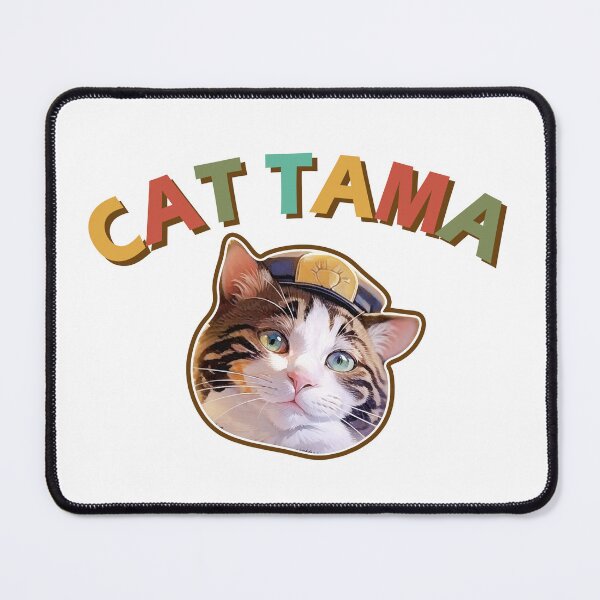 Item preview, Cat Tama,Tama Super Station Master,Cat Sticker designed and sold by Lychee Design.