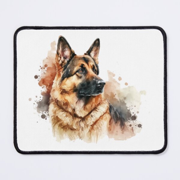 Item preview, Watercolour German Shepherd designed and sold by shopcup.