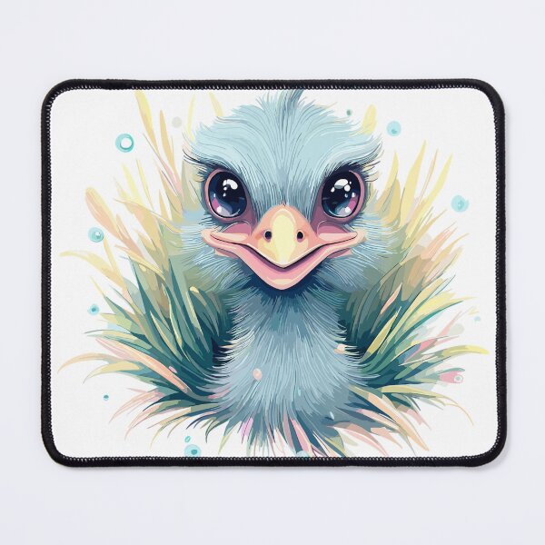 Item preview, Cute Emu Playing Hide And Seek designed and sold by Takin-Thepiss.