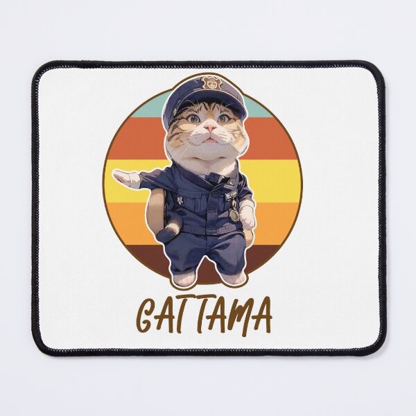 Item preview, Cat Tama,Tama Super Station Master,Cat Sticker designed and sold by Lychee Design.