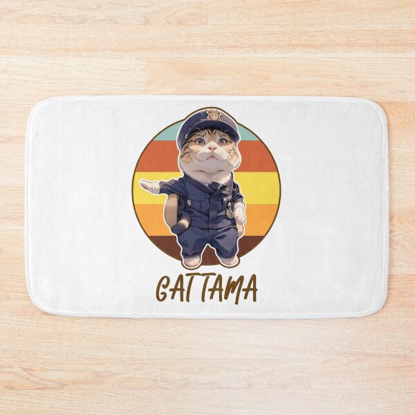 Item preview, Cat Tama,Tama Super Station Master,Cat Sticker designed and sold by Lychee Design.