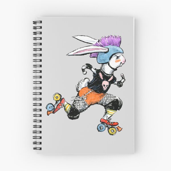 Item preview, Boys Girls Team Derby Bunny Roller Derby Rabbit DesignGreat Men Women designed and sold by billyfranklinCa.