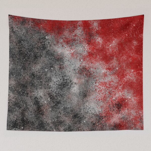 Item preview, Inner Revolution 3 - Contemporary, Modern - Abstract Expressionist painting - Red, Black, White designed and sold by Studio Grafiikka.
