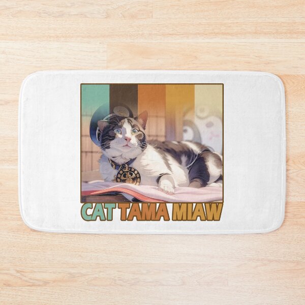 Item preview, Cat Tama,Tama Super Station Master,Cat Sticker designed and sold by Lychee Design.