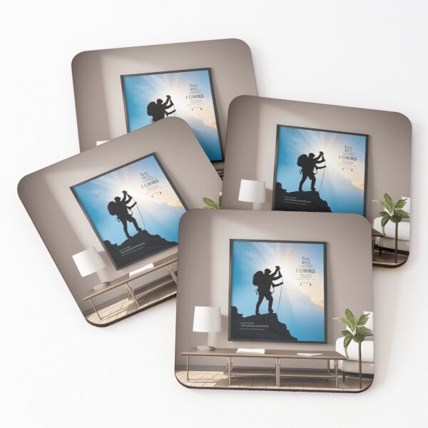 Item preview, Image of a mountain climber reaching the summit, with the quote "The best view comes after the hardest climb" . designed and sold by CreatorWorld29.