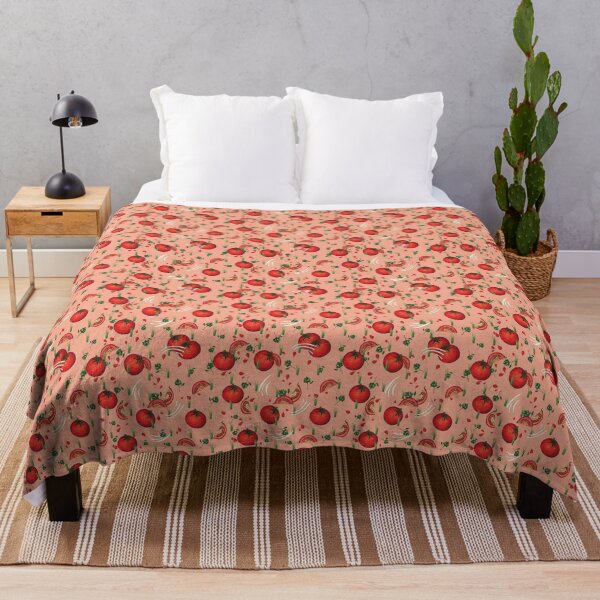 Motif tomate Plaid