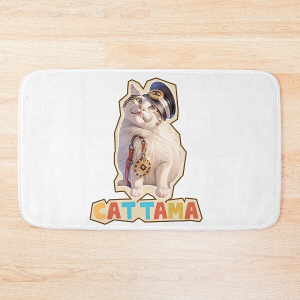 Item preview, Cat Tama,Tama Super Station Master,Cat Sticker designed and sold by Lychee Design.