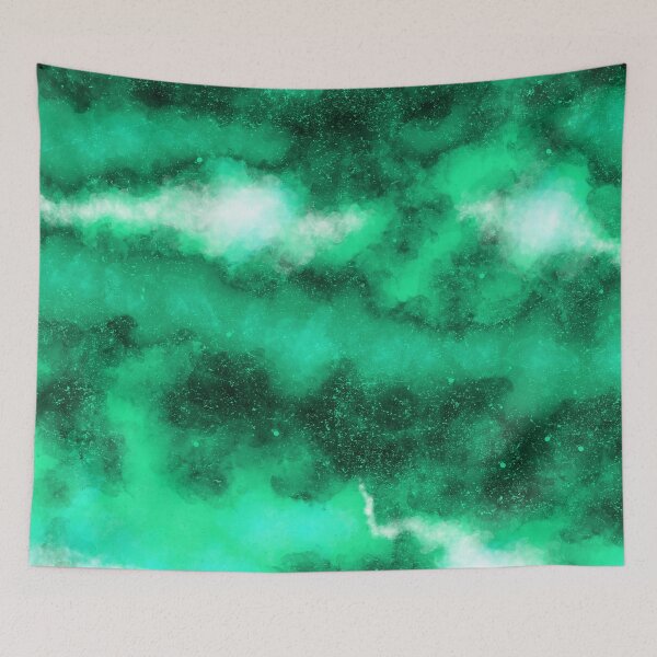 Item preview, Malachite Haze - Contemporary Abstract - Abstract Expressionist painting - Green, Jade, Emerald designed and sold by Studio Grafiikka.