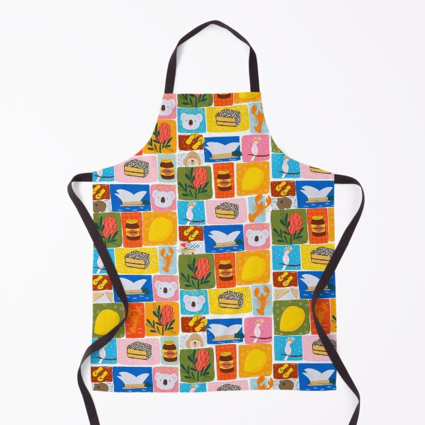 Item preview, Vibrant Aussie Icons Pattern by Suki McMaster designed and sold by Suki McMaster.
