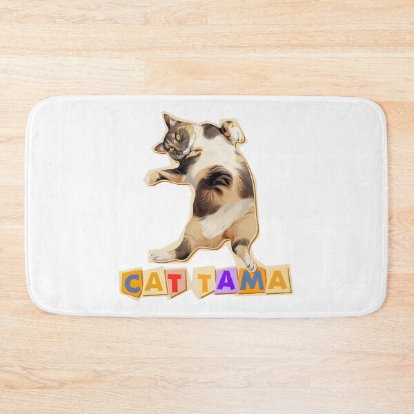 Item preview, Cat Tama,Tama Super Station Master,Cat Sticker designed and sold by Lychee Design.