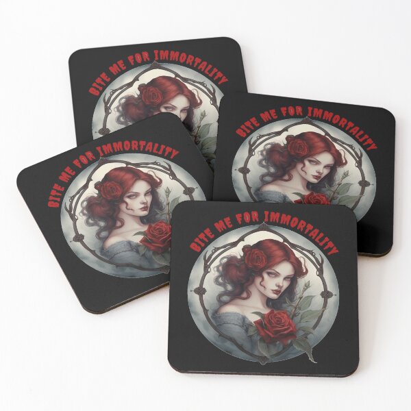 Item preview, Vampire bite me for immortality designed and sold by DarkFablecation.