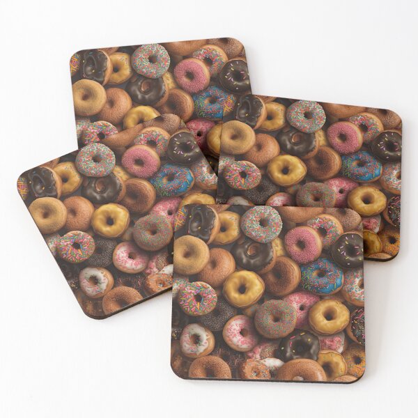 Item preview, Seamless Big Doughnuts Pattern designed and sold by Offsite.
