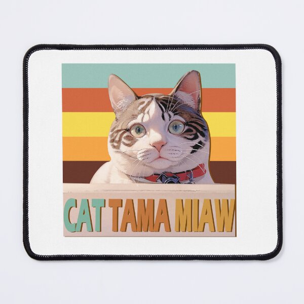 Item preview, Cat Tama,Tama Super Station Master,Cat Sticker designed and sold by Lychee Design.