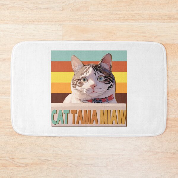 Item preview, Cat Tama,Tama Super Station Master,Cat Sticker designed and sold by Lychee Design.