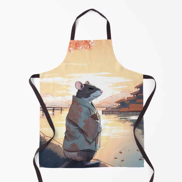 Item preview, Peaceful Mouse Wearing a Kimono designed and sold by SpikyCactus.