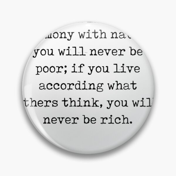 Item preview, Harmony With Nature - Seneca Quote - Literature - Typewriter Print designed and sold by Studio Grafiikka.
