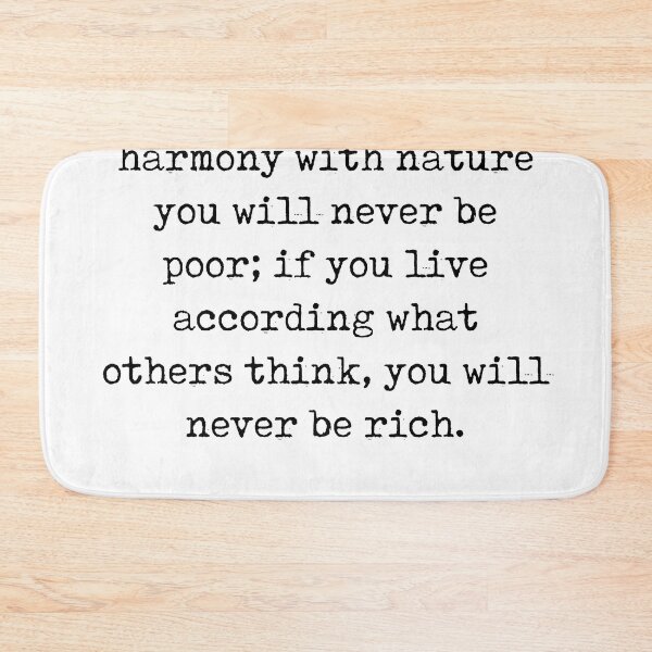Item preview, Harmony With Nature - Seneca Quote - Literature - Typewriter Print designed and sold by Studio Grafiikka.