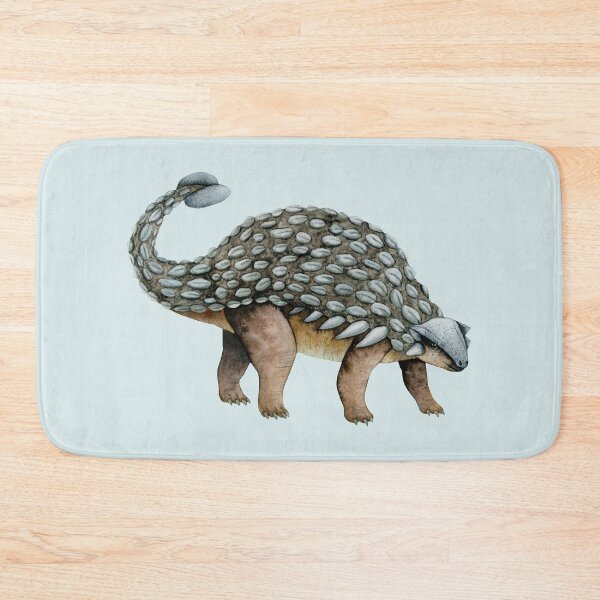 Item preview, Watercolor Dinosaur Ankylosaurs watercolor drawing in detailed realistic style  designed and sold by Elena Malgina.