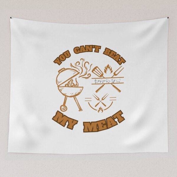Item preview, YOU CAN'T BEAT MY MEAT!! Funny  designed and sold by chicink.