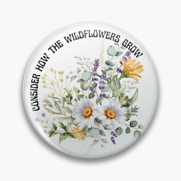 Item preview, Consider the wild flowers designed and sold by Brianna Funston.
