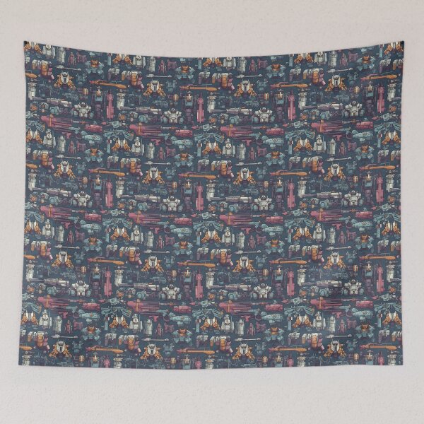 Item preview, Seamless Anime Style Pattern designed and sold by xplorecolour.