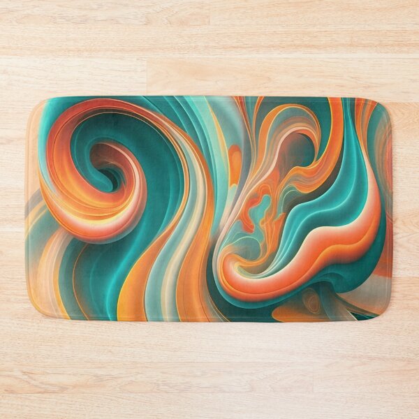 Item preview, Retro Colorful Swirl Pattern designed and sold by Tamas Das.