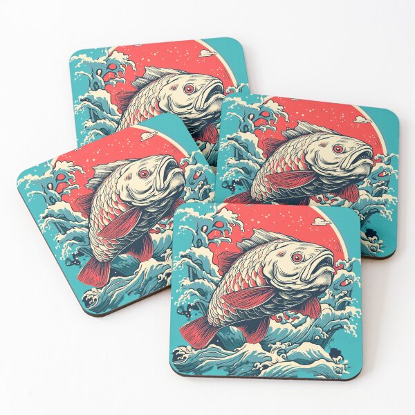 Item preview, Sea fish in Japanese traditional style. designed and sold by Kiyomi  Mizushima.