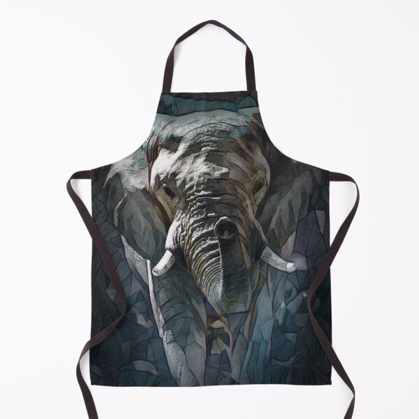 Item preview, Elephant Out Of Stone Abstract Digital Art Design designed and sold by Heathermarie321.