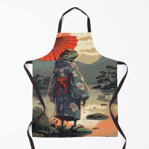 Item preview, Frog Wearing a Kimono designed and sold by SpikyCactus.