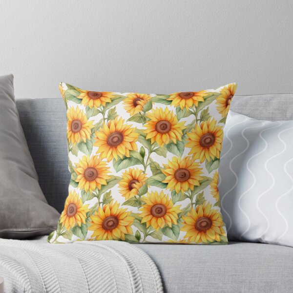 Item preview, Nature watercolor sunflower designed and sold by Sunchildprints.