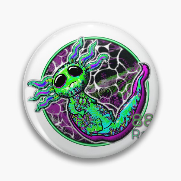 Item preview, Radium Axolotl  designed and sold by Pebbledrops.