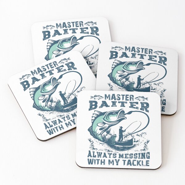Item preview, NEW Fishing Holiday Shirt, Mens Master Baiter Shirt, Fishing Gear, Fishing Dad Shirt, Rude Shirt Mens, Funny Fishing Shirt, Bachelor T Shirt designed and sold by LUKAshopApparel.