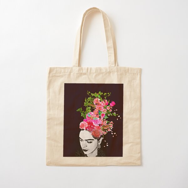Item preview, Frida with Hummingbird and Dragonfly designed and sold by FridaArtGallery.