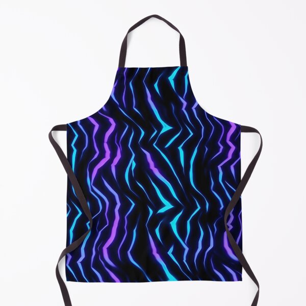 Item preview, Purple and Blue neon tiger Stripes designed and sold by impiousimp.