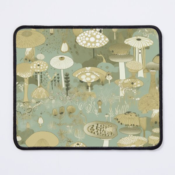 Item preview, Whimsical mushrooms designed and sold by baheeya.