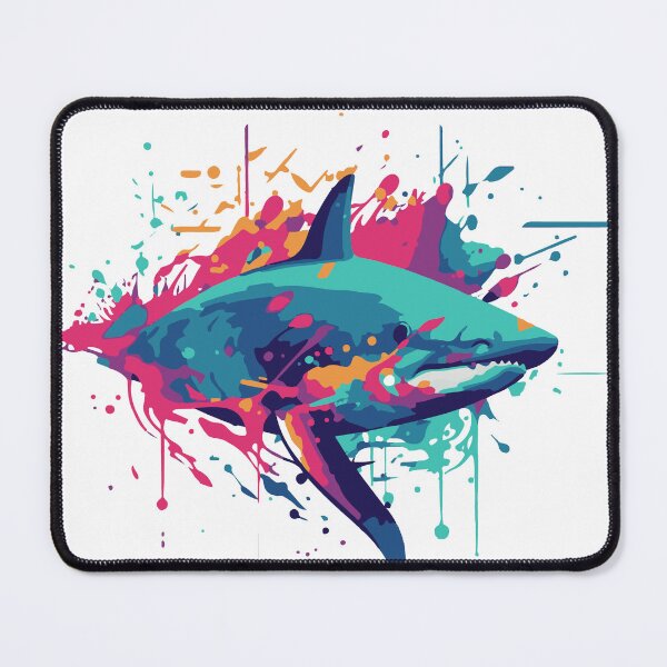 Item preview, shark art designed and sold by Kanosc.