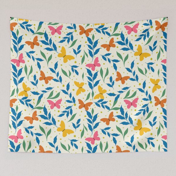 Item preview, Summer garden butterflies designed and sold by mitalim.