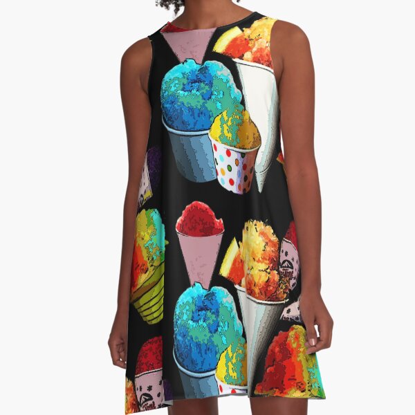 Snow Cone A-Line Dress