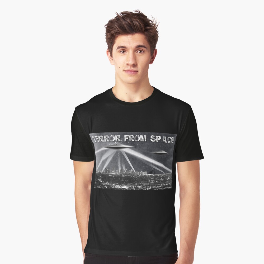 Terror From Space Graphic T-Shirt