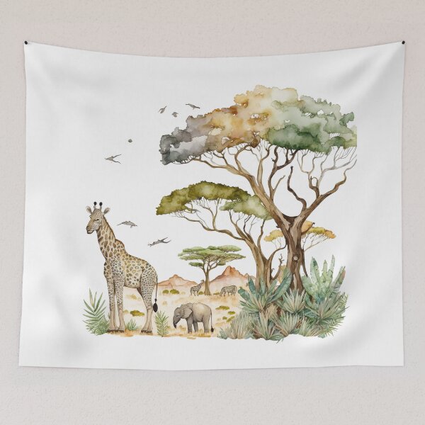 Item preview, Mammals Girrafe Elephant 3 designed and sold by jasonfogu11.