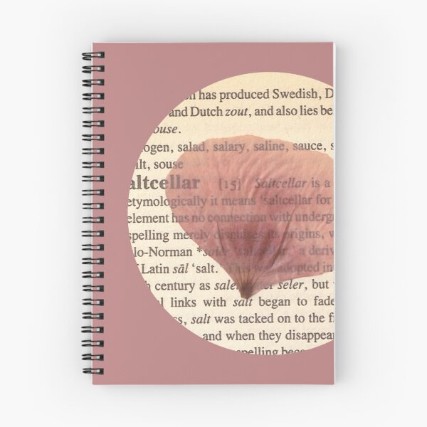 Item preview, Flower on vintage page F designed and sold by Julianum.