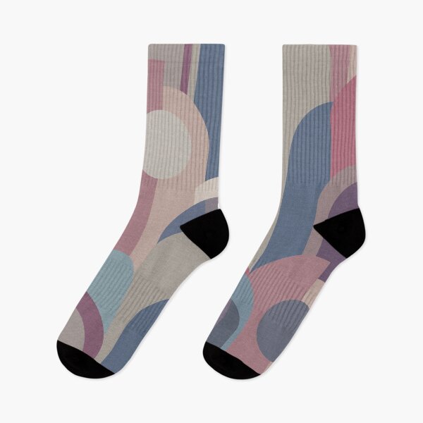Item preview, Abstract Geometric Peach Beige Mauve Pink Tan Burgundy Blush designed and sold by Delinda Graphic Studio.